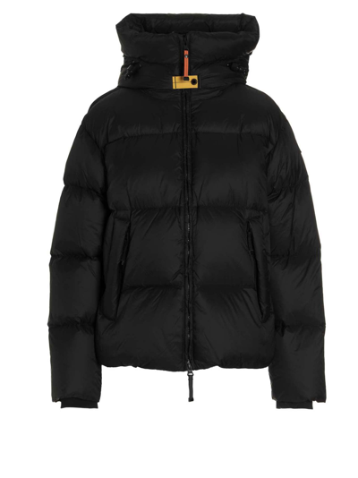 Parajumpers Oceans 411 Wool-blend Short Down Jacket In Black