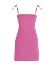 Giuseppe Di Morabito Jewel Shoulder Dress In Fuchsia