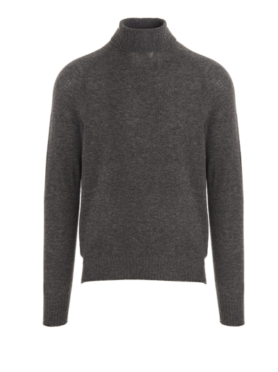 Ma'ry'ya Turtleneck Sweater In Gray