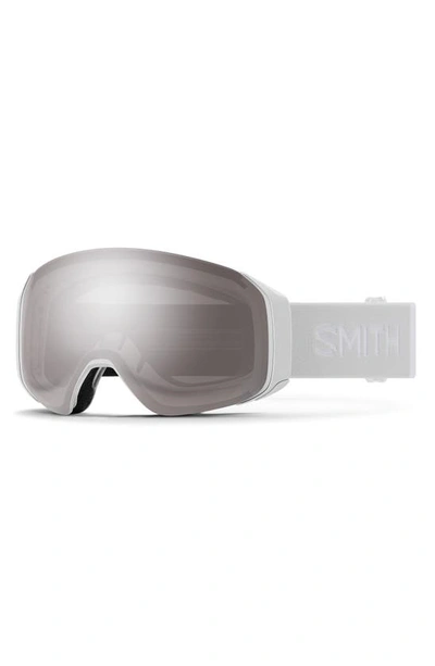 Smith 4d Mag™ 154mm Snow Goggles In White Vapor / Platinum