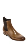 To Boot New York Myles Leather Chelsea Boots In Crust Tobacco