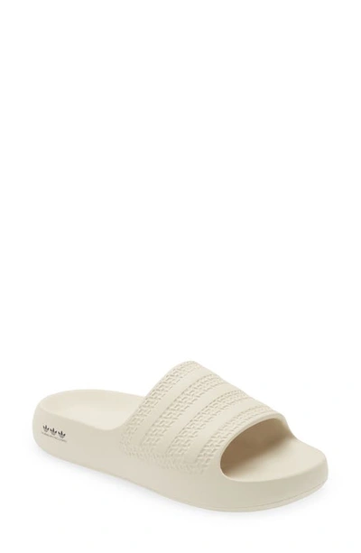 Adidas Originals Adilette Ayoon Sport Slide In Clear Brown/black