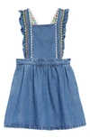 MINI BODEN KIDS' PINAFORE DRESS