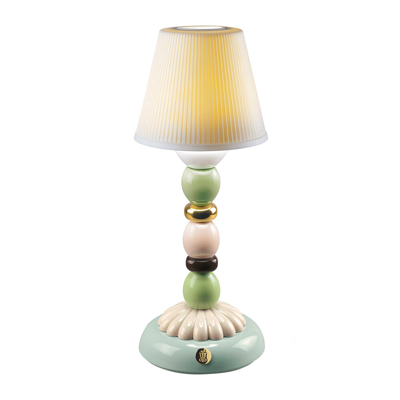 Lladrò Palm Firefly Golden Fall Table Lamp
