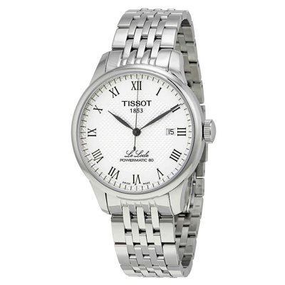 Pre-owned Tissot Le Locle Powermatic 80 Automatic Men's Watch T006.407.11 - Choose Color In Silver