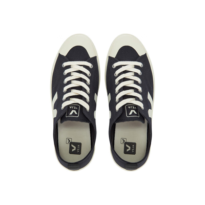 Veja Black Wata Ii Low Sneakers In Black  