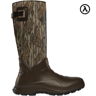 Pre-owned Lacrosse Aerohead Sport 16" Polyurethane Outdoor Boots 340224 - All Sizes - In Mossy Oak Bottomland