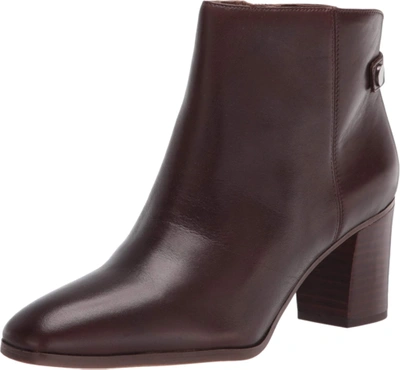 Pre-owned Franco Sarto Women's Ilaria Ankle Boot In Brown