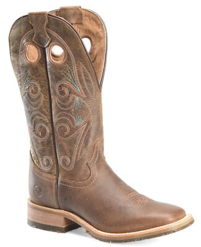 Pre-owned Double-h Boots Double H Women's Grace Dark Brown