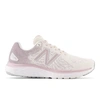 New Balance Women's Fresh Foam 680v7 In White/purple/grey