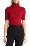 Anne Klein Plus Size Turtleneck Sweater In Titian Red