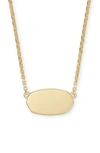 KENDRA SCOTT KENDRA SCOTT ELISA 18K GOLD VERMEIL SHORT PENDANT NECKLACE