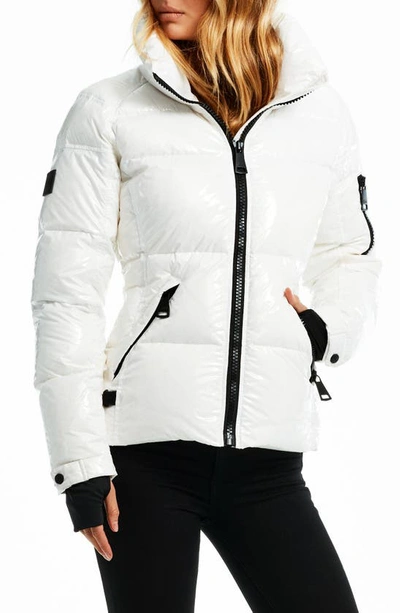 Sam. Freestyle Water Repellent Down Puffer Jacket In Snow