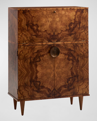 Arteriors Manhattan Burlwood Cabinet