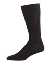 Marcoliani Solid Merino Wool Socks In Charcoal
