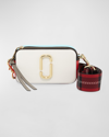 Marc Jacobs The Colorblock Snapshot Bag In Porcelain Multi