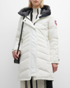 Canada Goose Lorette Parka Jacket In Nrth Star Wh