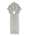 VERONICA BEARD CASHMERE HOODIE ZIP-FRONT DICKEY