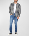 Paige Men's Federal Slim Fit Straight Leg Jeans In Garfield In Nev