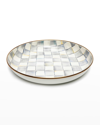 Mackenzie-childs Mackenzie Childs Sterling Check Enameled Steel Abundant Bowl
