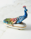 Jay Strongwater Rainbow Peacock Box