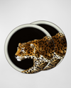 Dolce & Gabbana Casa Leopard Set 2 Dinner Plates
