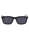 Hugo Boss Black Acetate Sunglasses In 284ir Black Ruthenium