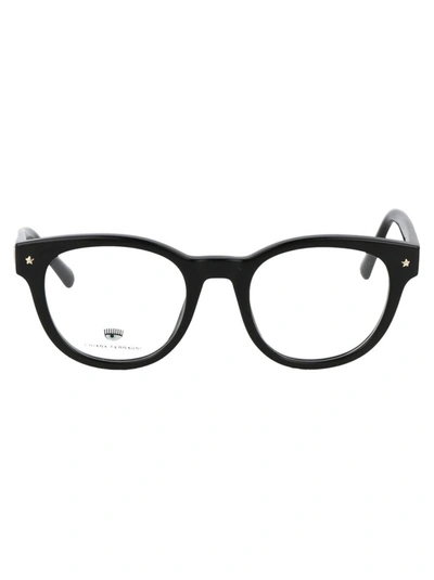Chiara Ferragni Cf 7018 Glasses In 807 Black