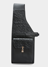 Gabriela Hearst Saddle Leather Shoulder Bag In Black