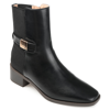 Journee Collection Collection Women's Tru Comfort Foam Wide Width Aubrie Bootie In Black