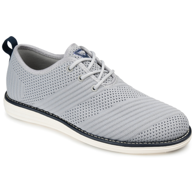 Vance Co. Novak Knit Dress Shoe In Grey