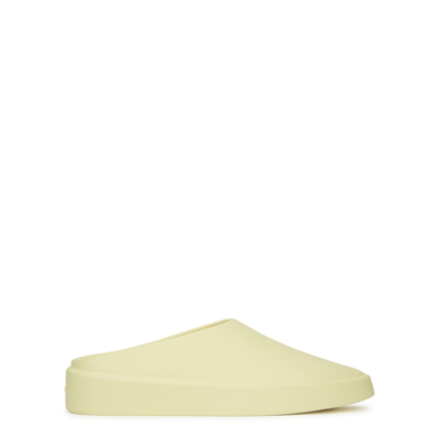 Fear Of God The California Leather Slip-on Trainers In Yellow