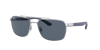 Ray Ban Rb3701 Sonnenbrillen Matt Blau Fassung Grau Glas 59-17 In Dunkelgrau