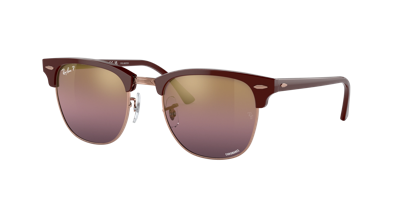 Ray Ban Ray In Gold,red Chromance