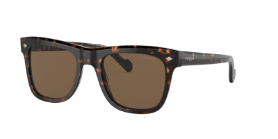 Vogue Eyewear Man Sunglasses Vo5465s In Dark Brown