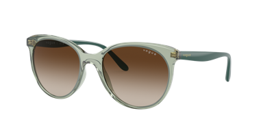 Vogue Eyewear Woman Sunglasses Vo5453s In Brown Gradient