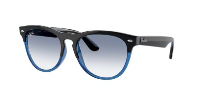 Ray Ban Rb4471 Iris 54mm Round Sunglasses In Blau