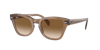 Ray Ban Rb0707s Sonnenbrillen Hellbraun Transparent Fassung Braun Glas 53-21 In Braun
