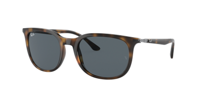 Ray Ban Rb4386 Sonnenbrillen Gunmetal Fassung Blau Glas 54-20