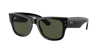 Ray Ban Dia De Muertos Mega Wayfarer Sunglasses Black Frame Green Lenses 51-21 In Green