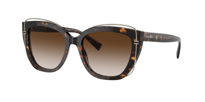 Tiffany & Co Tf4169 Wheat Leaf Butterfly-frame Acetate And Metal Sunglasses In Brown Gradient