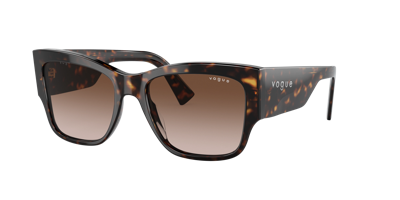 Vogue Eyewear Woman Sunglasses Vo5462s In Gradient Brown