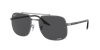 Ray Ban Rb3699 Sonnenbrillen Schwarz Fassung Grau Glas Polarisiert 59-18 In Dunkelgrau