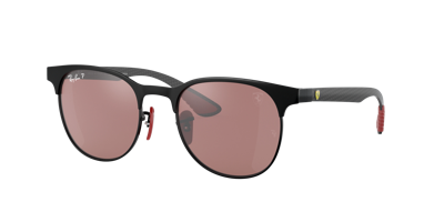 Ray Ban Ray In Purple,silver