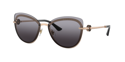 Bvlgari Women's Sunglasses, Bv6182b60-y In Grey Gradient