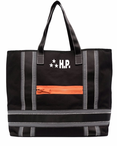 Heron Preston Logo-print Tote Bag In Black