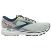 Brooks Ghost 14 Running Shoe In Grey/titan/maize