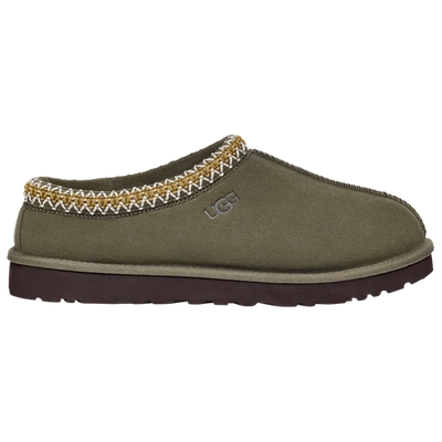 Ugg Men's Tasman Suede & Shearling Slippers In Burnt Olive/burnt Olive