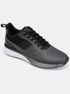 Vance Co. Shoes Vance Co. Spade Casual Knit Walking Sneaker In Black