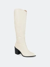 Journee Collection Collection Women's Tru Comfort Foam Extra Wide Calf Daria Boot In White